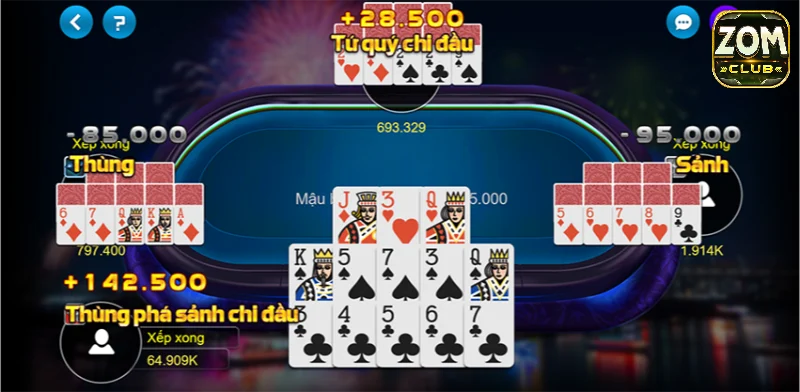 Mậu Binh Zomclub – Game Bài Hot Được Nhiều Bet Thủ Ưa Chuộng