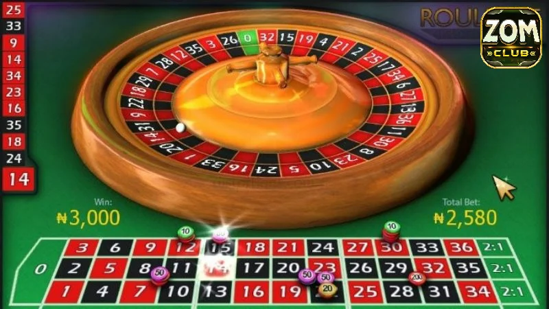 Roulette Zomclub và luật chơi cơ bản dành cho cược thủ